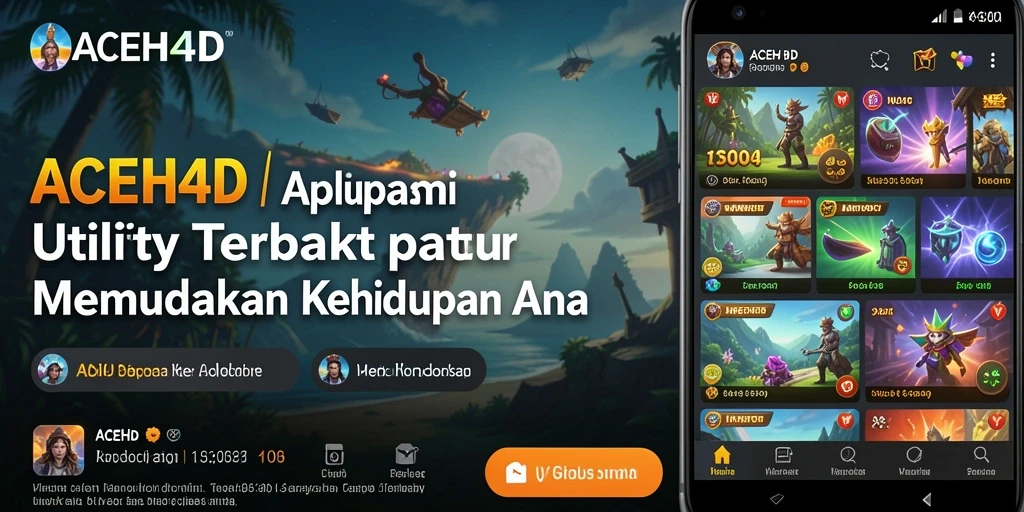 Tampilan antarmuka ACEH4D yang sederhana dan fungsional.