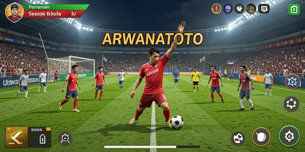 Tampilan gameplay ARWANATOTO yang mengasyikkan dan penuh aksi.