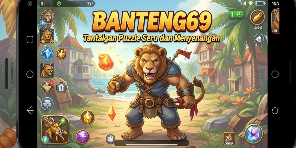 Screenshot menunjukkan gameplay seru dan penuh tantangan di BANTENG69.