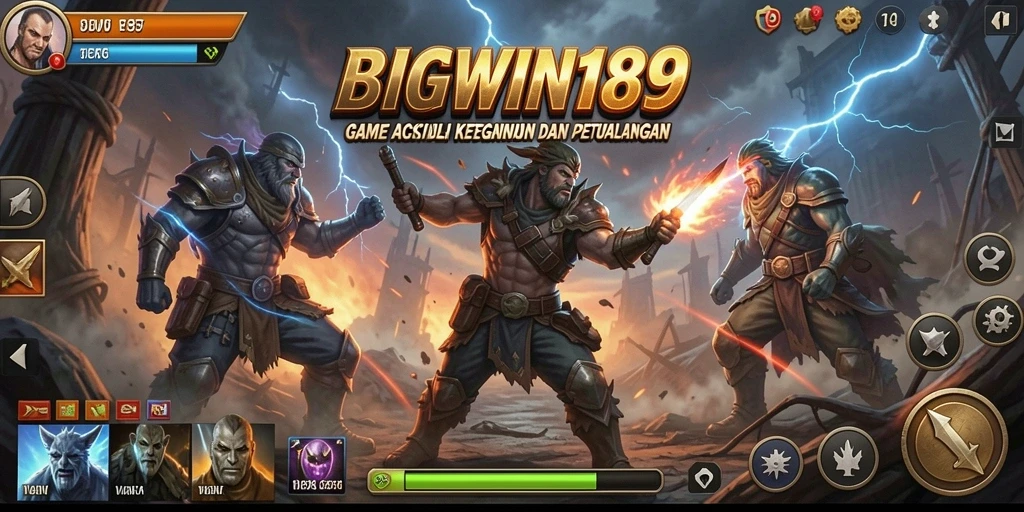 Tangkapan layar gameplay BIGWIN189 yang menampilkan aksi mendebarkan dan grafis luar biasa.
