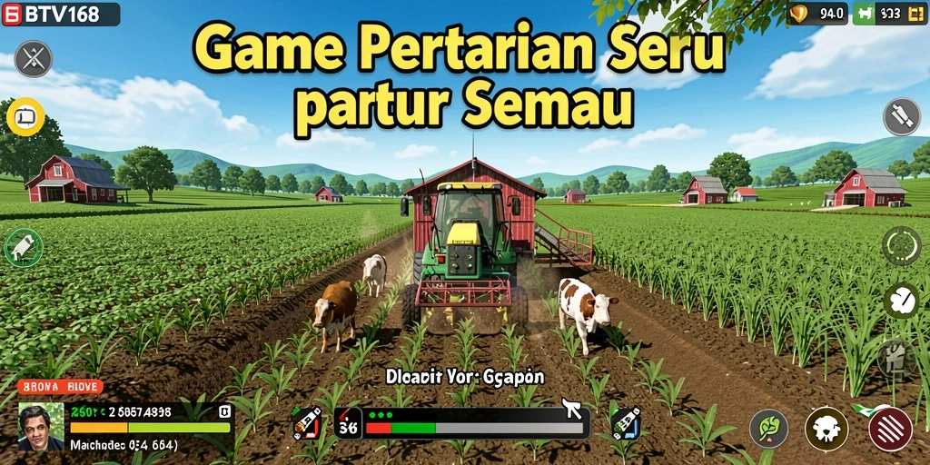 Tampilan menarik saat bermain BTV168 dengan berbagai tanaman.