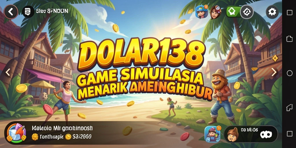 Tangkapan layar DOLAR138 menampilkan gameplay simulasi yang seru dan interaktif.