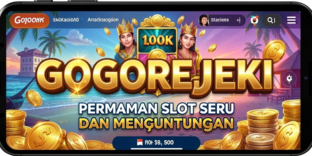 Tampilan gameplay GOGOREJEKI yang menawan dan penuh aksi slot.