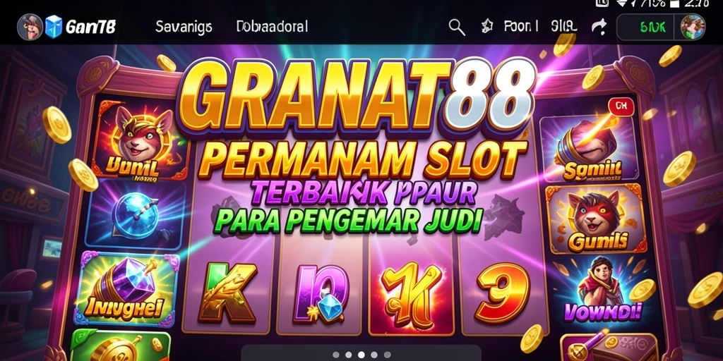 Screenshot gameplay <strong>GRANAT88</strong> yang menampilkan pengalaman bermain Slot yang menarik.