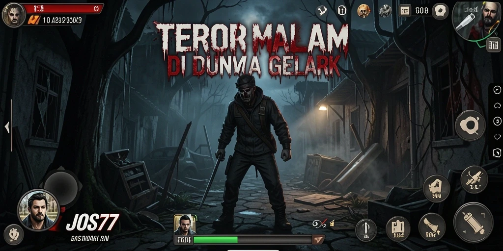 Gameplay menakutkan dengan suasana kegelapan yang mencekam.