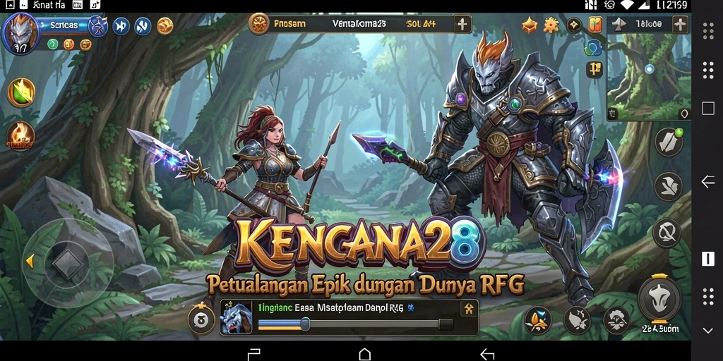 Gameplay KENCANA28 yang mendalam dan menantang untuk pemain RPG.
