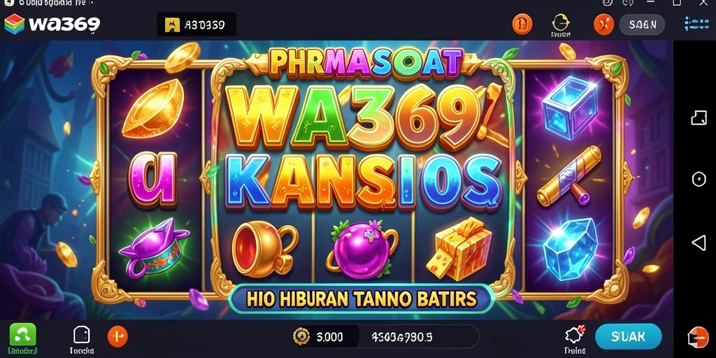 Tampilan permainan slot WA369 yang memukau dan mengasyikkan.