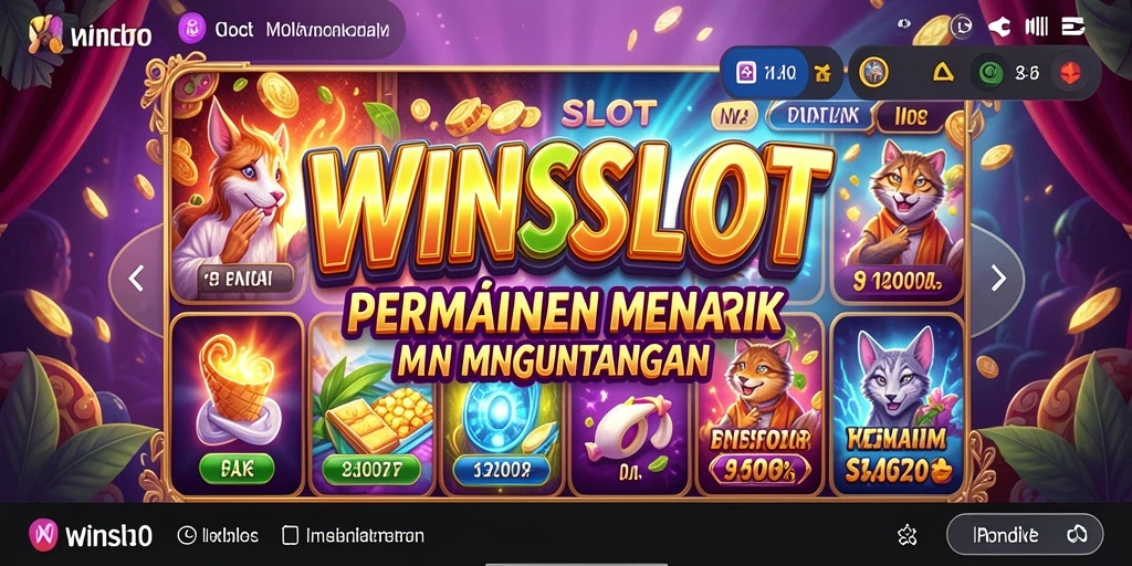 Tampilan menakjubkan dari gameplay WINSLOT yang seru.